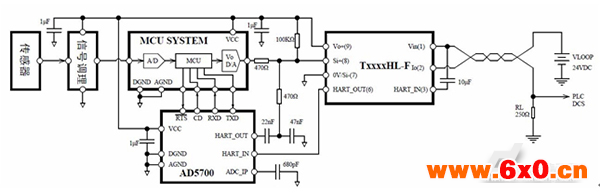 TS107L-F-2两线制信号隔离方案 