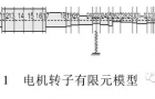 超高速大功率电动机轴系不平衡响应分析