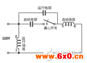 单相交流电机工作原理