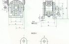 CWO63、CWO80、CWO100型圆弧圆柱蜗杆减速机外形和安装尺寸GB9147—88