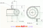 QT16A-7型塔机用蜗轮减速机外形及安装尺寸