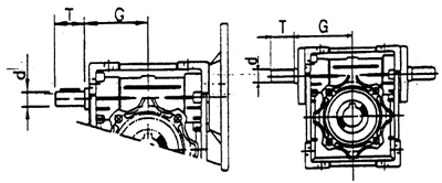 NMRV型蜗杆减速机(Q-JF 01-1999)