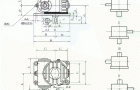 CWS63、CWS80、CWS100型减速机外形和安装尺寸GB9147—88