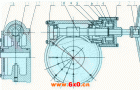 XJ系列二级传动阀门减速机结构简介及外形安装尺寸