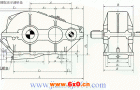 ZQA250、ZQA350、ZQA400、ZQA500、ZQA650、ZQA750、ZQA850、ZQA1000、型减速机外形安装尺寸