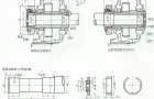 K系列圆锥—圆柱齿轮减速机可由两侧组装的锁紧盘联接型空心轴的联接尺寸