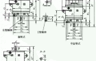 LC75、LC100、LC125、LC150、LC200、LC250、LC325、型立式两级硬齿面圆柱齿轮减速机外形、安装尺寸(HG5-746-78)