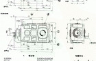 SLB3.H、SLB3.M型直交轴大功率齿轮箱外形及安装尺寸（规格23...26）