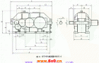 QY34D型起重机用硬齿面减速机外形及安装尺寸