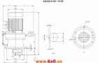 ADC系列摆线减速机尺寸图表ADVM-9135～9155TB