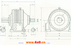 NAD560、NAD630、NAD710、NAD800、NAD900、NAD1000、NAD1120、NAD1250、NAD1400、NAD1600、NAD1800、NAD2000型行星齿轮减速机外形