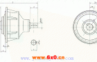 NAF200、NAF224、NAF250、NAF280、NAF315、NAF355、NAF400、NAF450、NAF500、NAF560型行星齿轮减速机外形及安装尺寸JB/T6502-93
