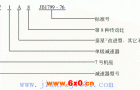 NGW行星齿轮减速机代号标记JB1799-76