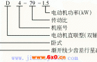 J型少齿差行星减速机的适用范围及标记示例