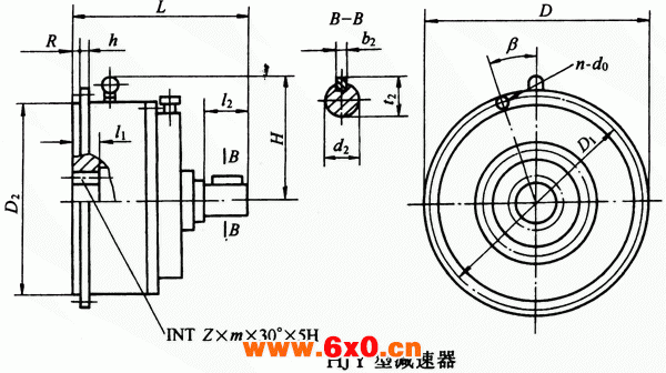 H型星轮减速机JB/T8712-1998