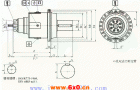 P40…N…-010/VVN实心轴，地脚安装外形尺寸