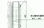 JP系列行星减速机带胀紧盘空心输出轴尺寸（规格9..36）