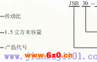 JSR15、JSR30锥齿轮行星齿轮减速机型号与标记