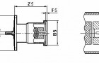 JF系列减速机产品附件－伺服电机接盘(GB10095-88)