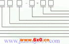 P型齿链式无级变速机标记示例JB/T6952-1993