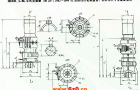 HZXD□L-BL环锥行星无级变速机的的外形及装配尺寸