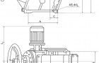 RZS431、RZS231中频电炉用系列减速机外形尺寸（RZS431）