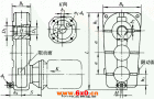 BJLDK125、BJLDK145、BJLDK175、BJLDK215型三环减速机外形及安装尺寸
