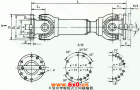 B型有伸缩短式万向联轴机基本参数和主要尺寸（JB/T3241-91）