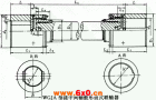 WGJ型接中间轴鼓形齿式联轴机外形及安装尺寸（JB/T8821-98）