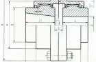 DY-SMA型Mill Motor用双面啮合联轴机外形及安装尺寸