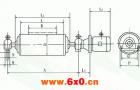 YZW315(320)、YZW400、YZW500、YZW630、YZW800、YZW1000、型外装式电动滚筒外形及安装尺寸