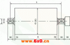 TJ型电动滚筒的技术规格参数（直径500～630mm）
