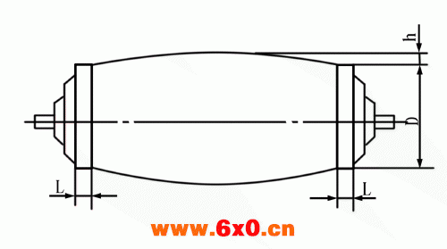 自动调正防跑偏电动滚筒