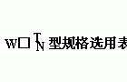 WX（WB、WD）T、WX（WB、WD）N电动滚筒规格选用