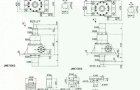 JWB750丝杠升降机外形尺寸表
