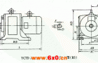 YCTD系列100～315外形尺寸图（B3）