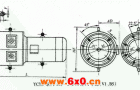 YCTD系列100～315外形尺寸图（V1、B5）