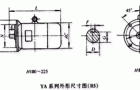 YA系列增安型三相异步电动机外形及安装尺寸（B5）
