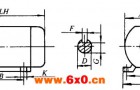 YM系列木工用三相异步电动机外形及安装尺寸