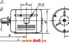 YLZ系列冷却塔专用三相异步电动机外形安装尺寸