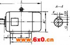 YCY系列（IP44）抽油机用三相异步电动机外形及安装尺寸