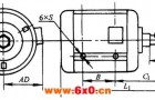 YPZ、YPZC系列通专用低噪声异步电动机外形安装尺寸
