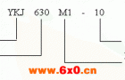 YKJ系列三相异步电动机产品特点及标记方法（6KV）