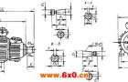 YZRF（YZRG）自带风机（管道通风）型起重及冶金用三相异步电动机外形尺寸