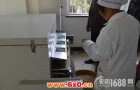 仪征市第一台热辐射杀青机投入生产使用
