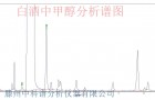 白酒中甲醇含量标准（气相色谱法）