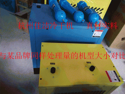 吹瓶机使用高压冷干机 不锈钢冷干机 生物发酵专用冷干机