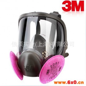 3M6800配6002防毒面罩七件套/防酸性气体/防毒 防尘 口罩/全封闭