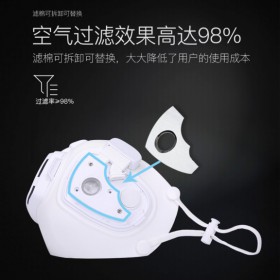 SHUYI/舒毅SY-01S 新型防雾霾防尘硅胶款 新型防护口罩