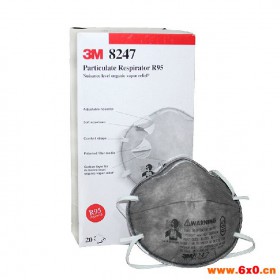 3M 8247 R95有机蒸气异味及防颗粒物口罩 防毒口罩